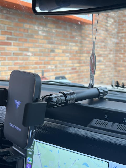 LINK™ MagSafe Phone Mount | Accessory Ready Dash and Grab Handle Compatible | 2021-2025 Ford Bronco | 7.5"-9.25" Telescoping Arm