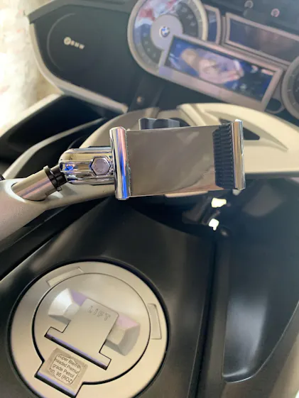 LOPART Moto del Telefono del Basamento di Navigazione Maniglia Asta di Prolunga per BMW K1600GT K1600GTL K1600 GT GTL 2014-2020 2015 2016 2017 2018 2019 Moto Parti (Color : 1 Piece-B