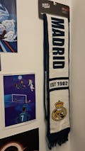 Real Madrid Knitted Football Scarf