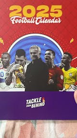 2025 Football Desk Calendar & Planner - Motivational