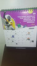 2025 Football Desk Calendar & Planner - Motivational