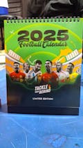2025 Football Desk Calendar & Planner - Motivational