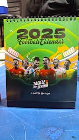 2025 Football Desk Calendar & Planner - Motivational
