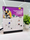 2025 Football Desk Calendar & Planner - Motivational
