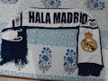Real Madrid Knitted Football Scarf