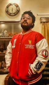 Liverpool Embroidered Varsity Jacket