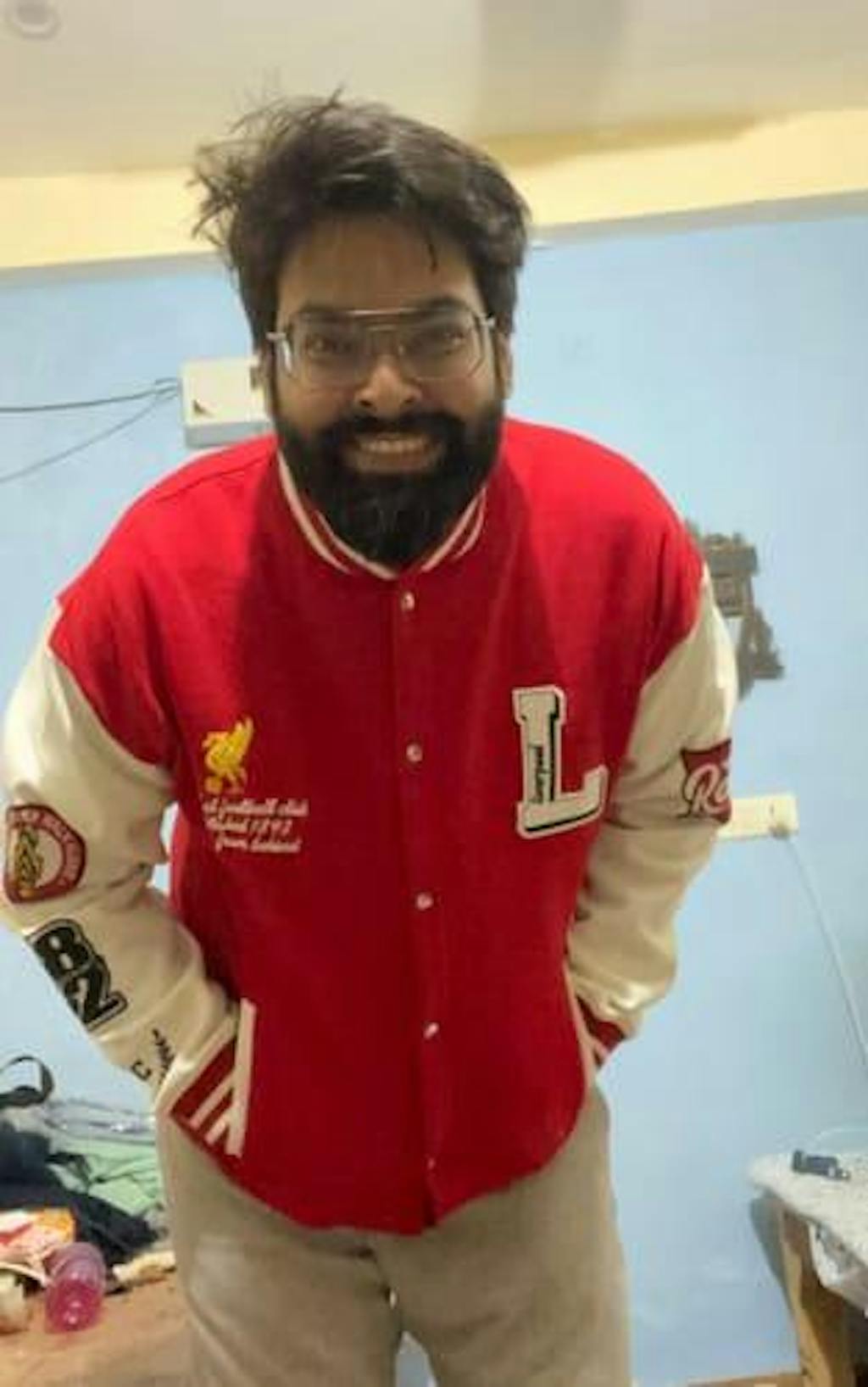 Liverpool Embroidered Varsity Jacket