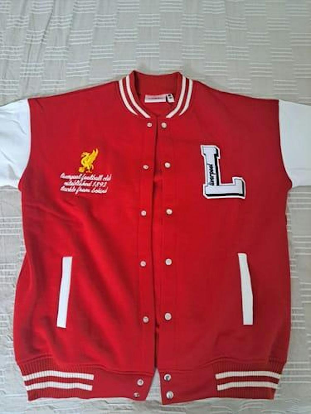 Liverpool Embroidered Varsity Jacket