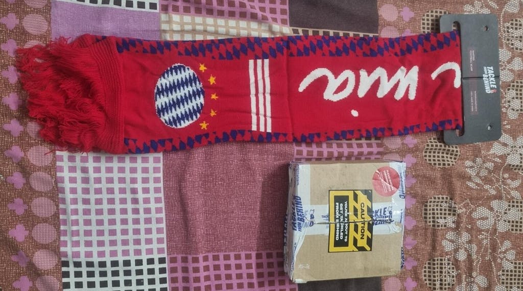 Bayern Munich Knitted Football Scarf