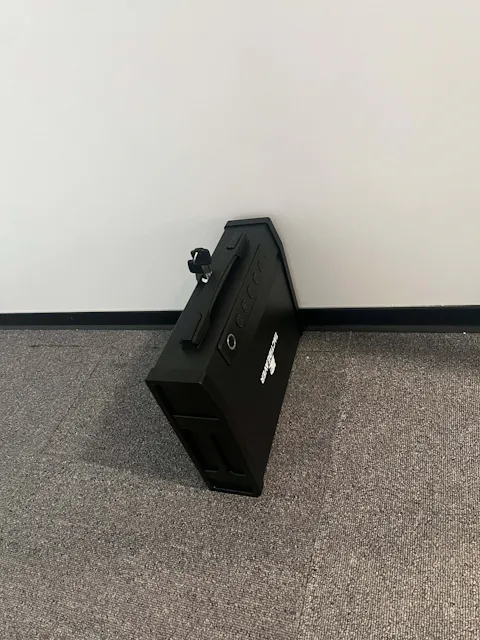 SHALE XL Biometric Pistol Safe with Handle
