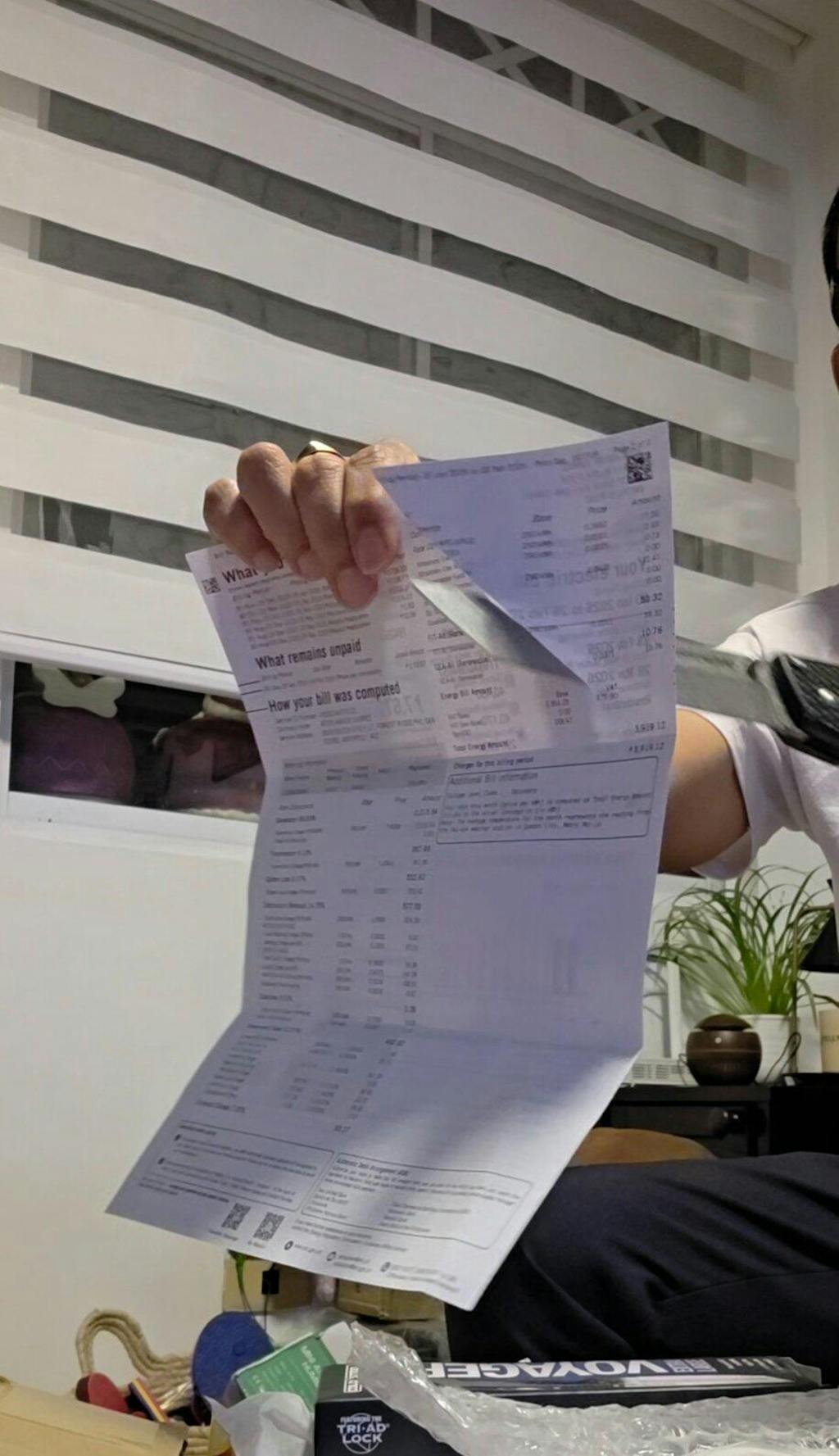 Cold Steel XL Voyager Tanto Plain Edge Folding Knife