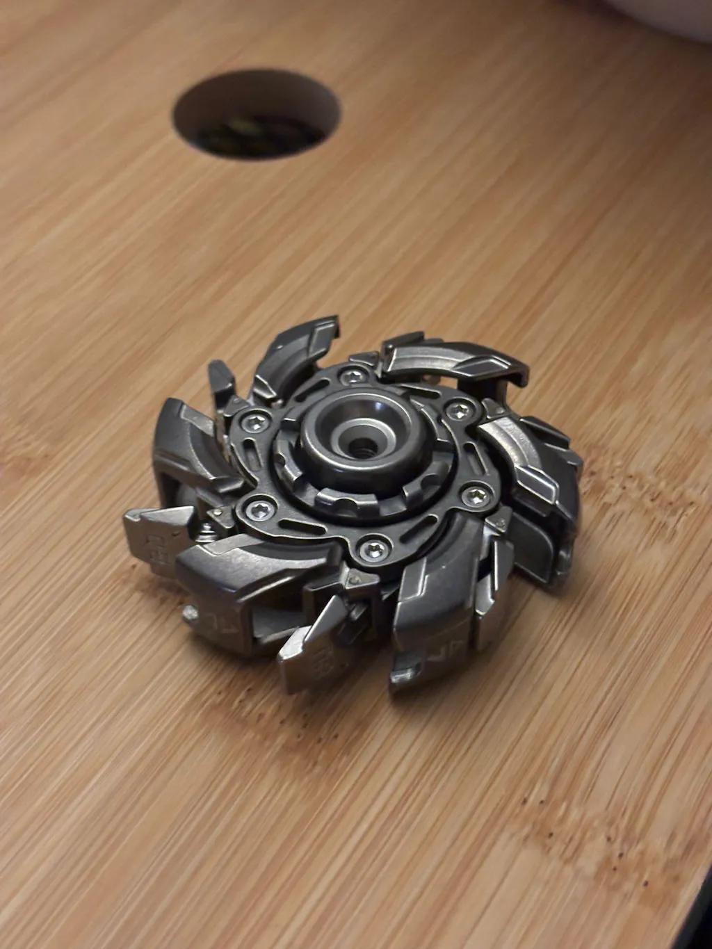 TACTIQLab. x FIDGET SPINNER - TORQUE - STAINLESS STEEL EDITION