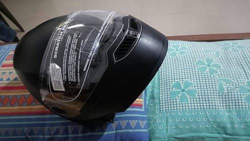 Helmet With Electric Wiper