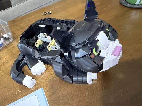 Tuxedo Cat Rose Bouquet Succulent Planter Building Blocks