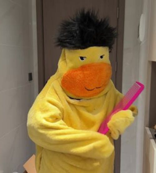 Duck Costume - Disfraces Costume Calimero Adult