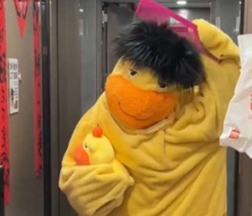 Duck Costume - Disfraces Costume Calimero Adult