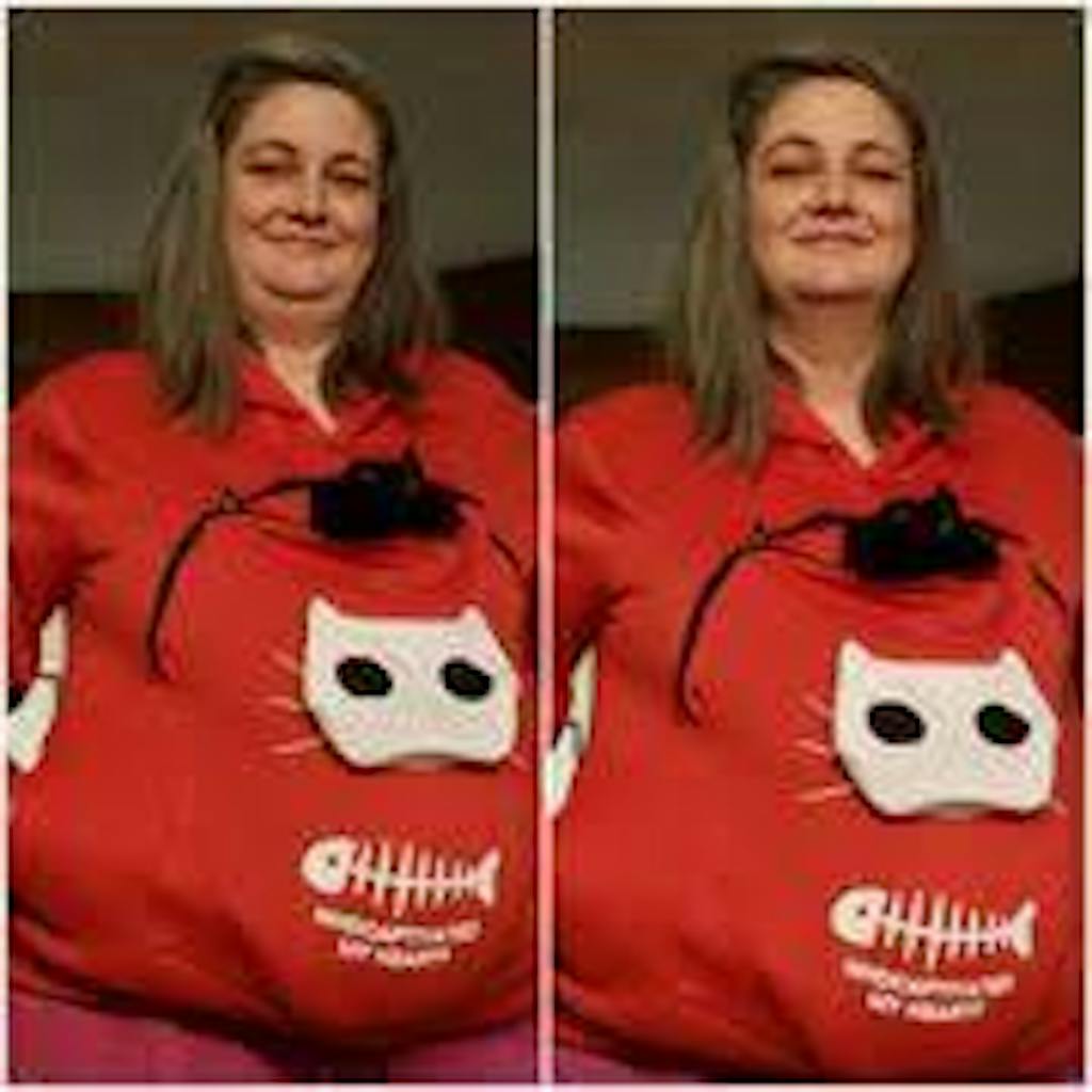 Pet Pouch Hoodie Sweatshirt with Kangaroo Pocket Holder