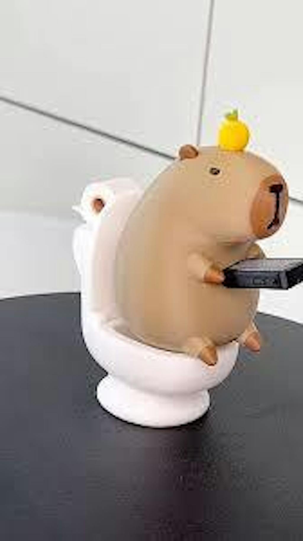 Capybara Toilet Style Figure