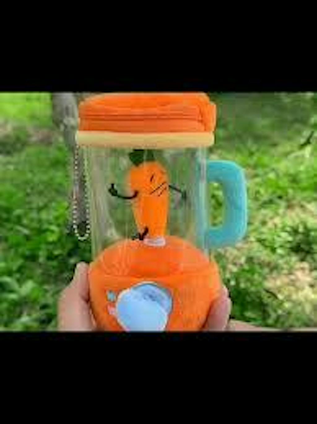 Carrot Juicer Plush Toy