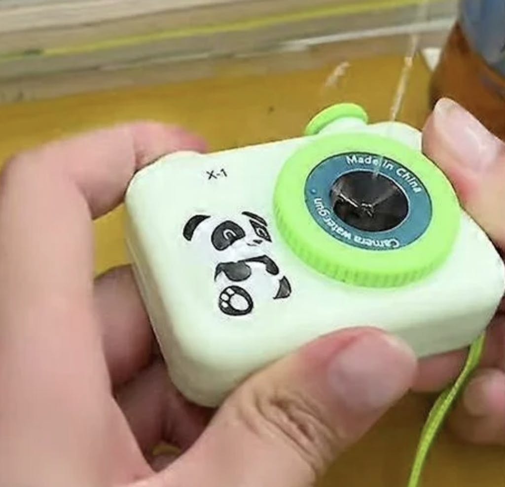 Camera Sprinkler Childrens Toy