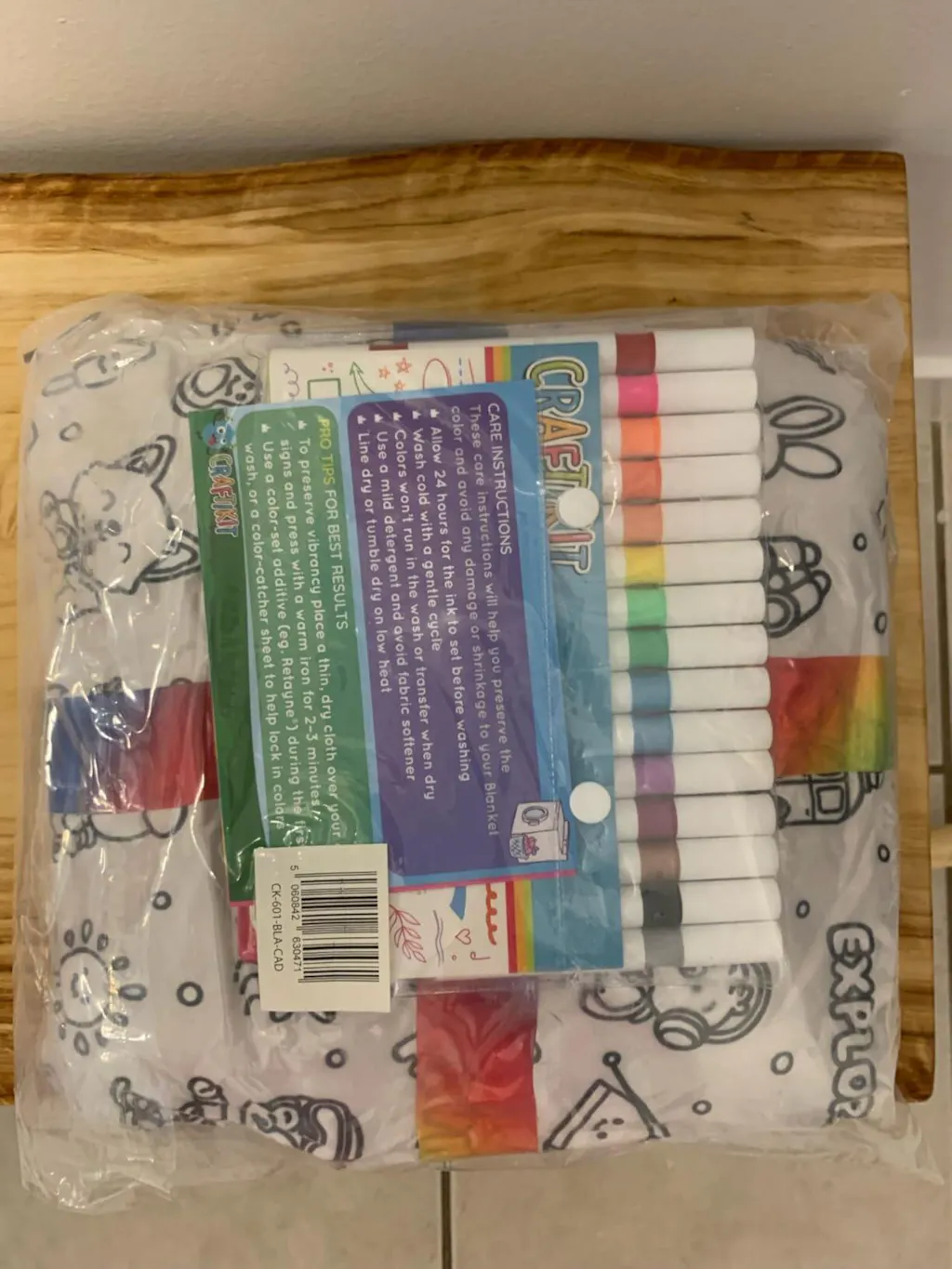 DIY Coloring Blanket for Adults – Creative Personalized Throw Decor