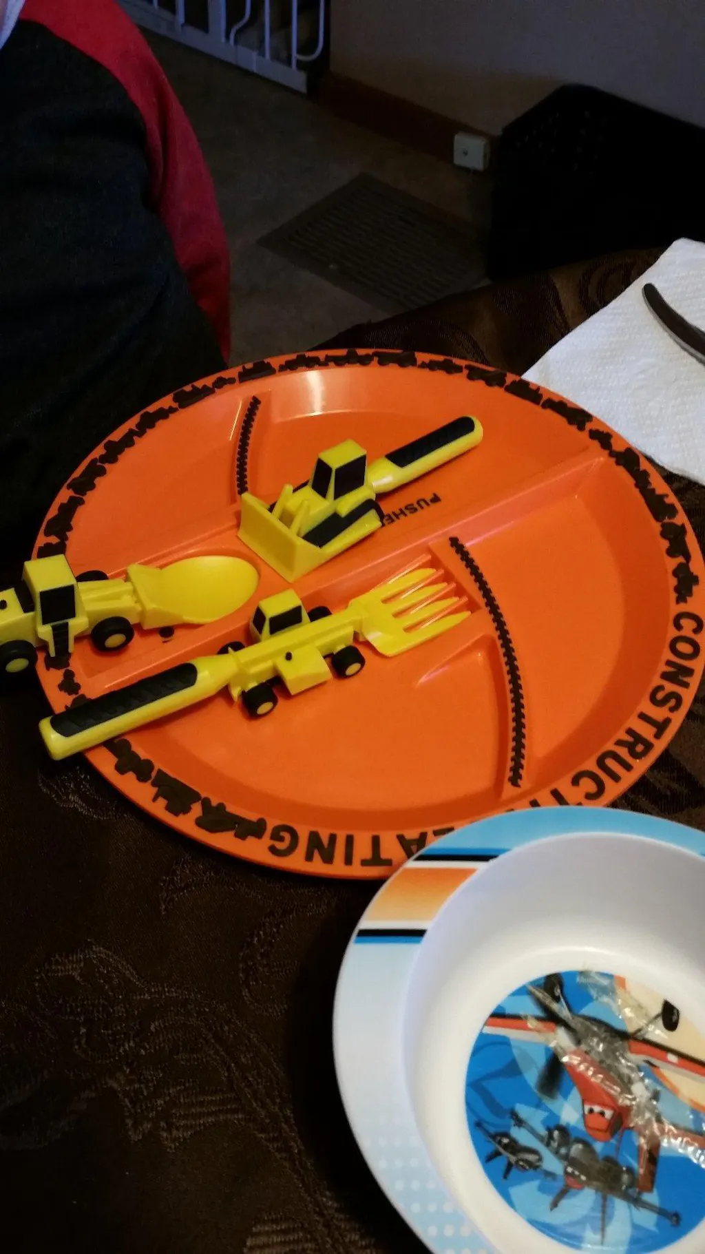Kids Dinosaur Digger Tableware Set