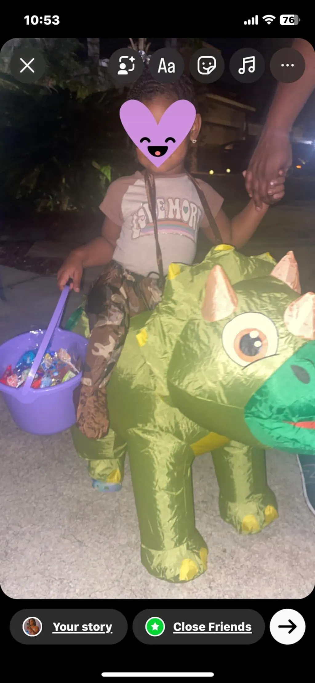 GOOSH Kids Inflatable Triceratops Dinosaur Costume