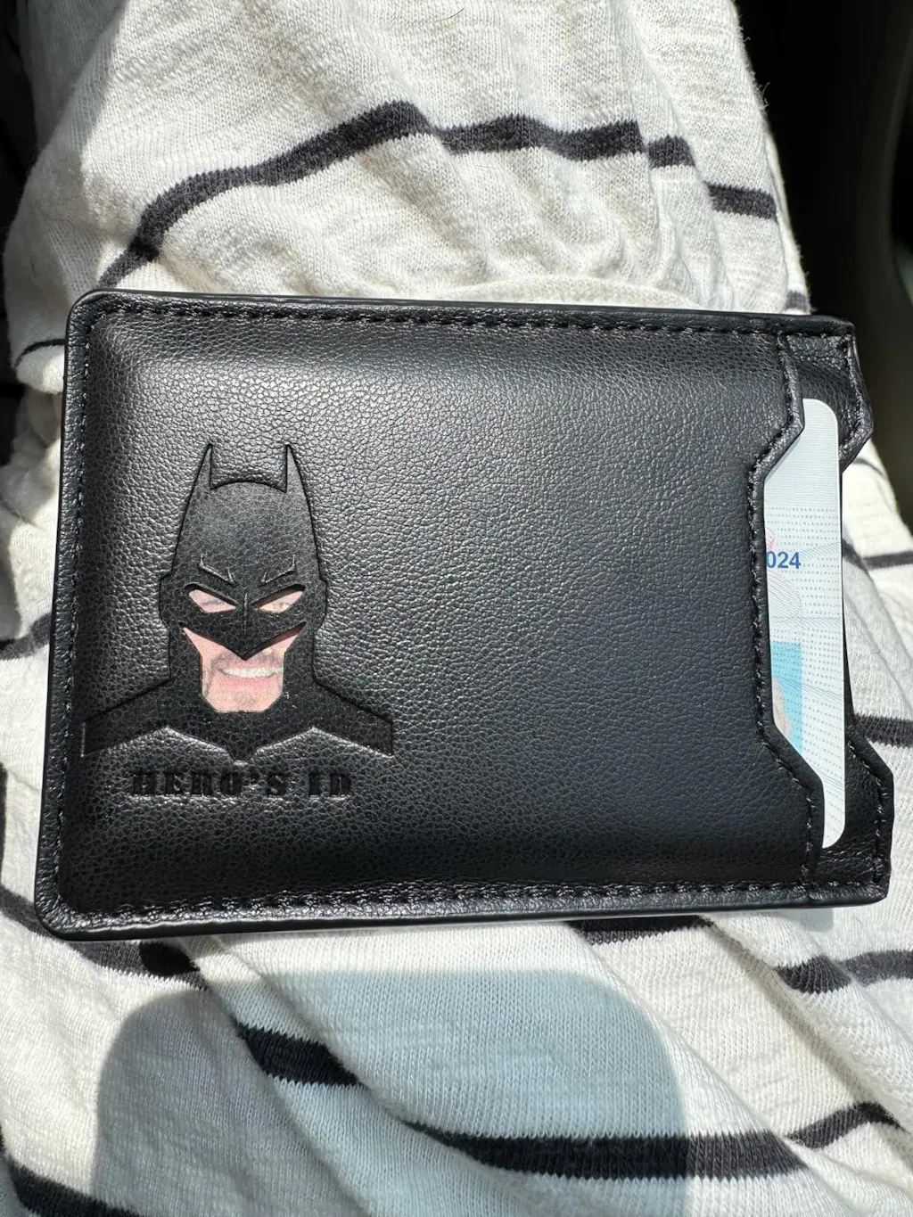 Leather Batman Wallet