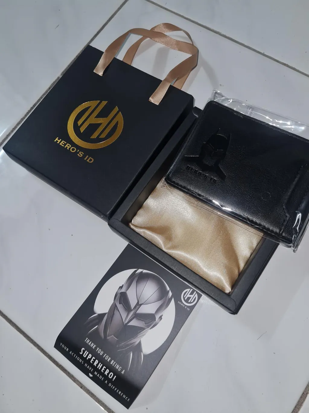 Leather Batman Wallet