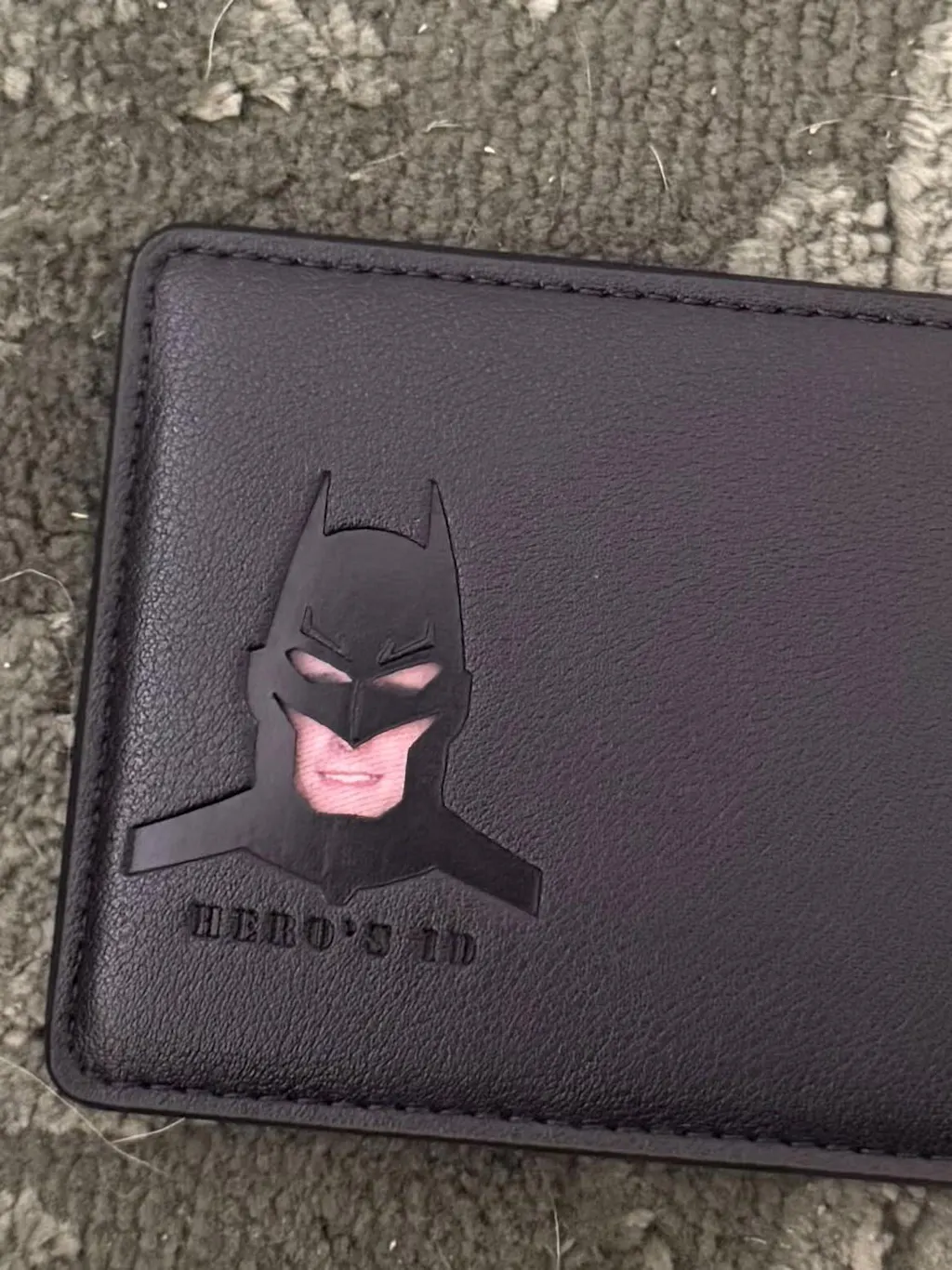 Leather Batman Wallet