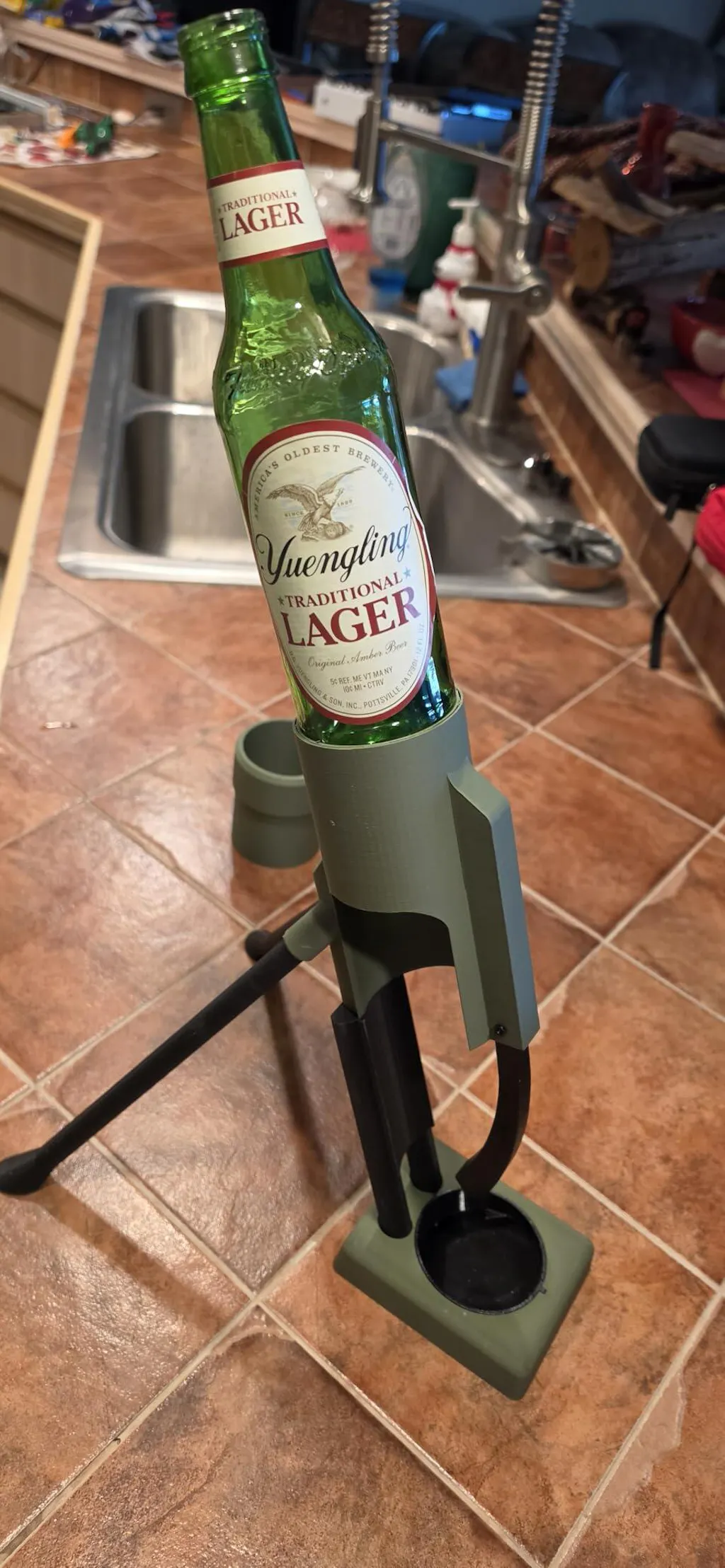 Beer Bottle Mortar Bottle Opener