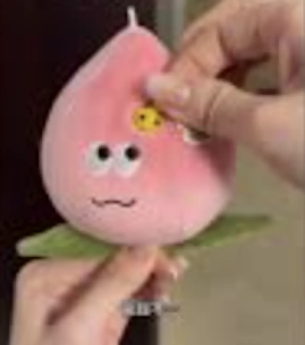 Peach Plush Toy