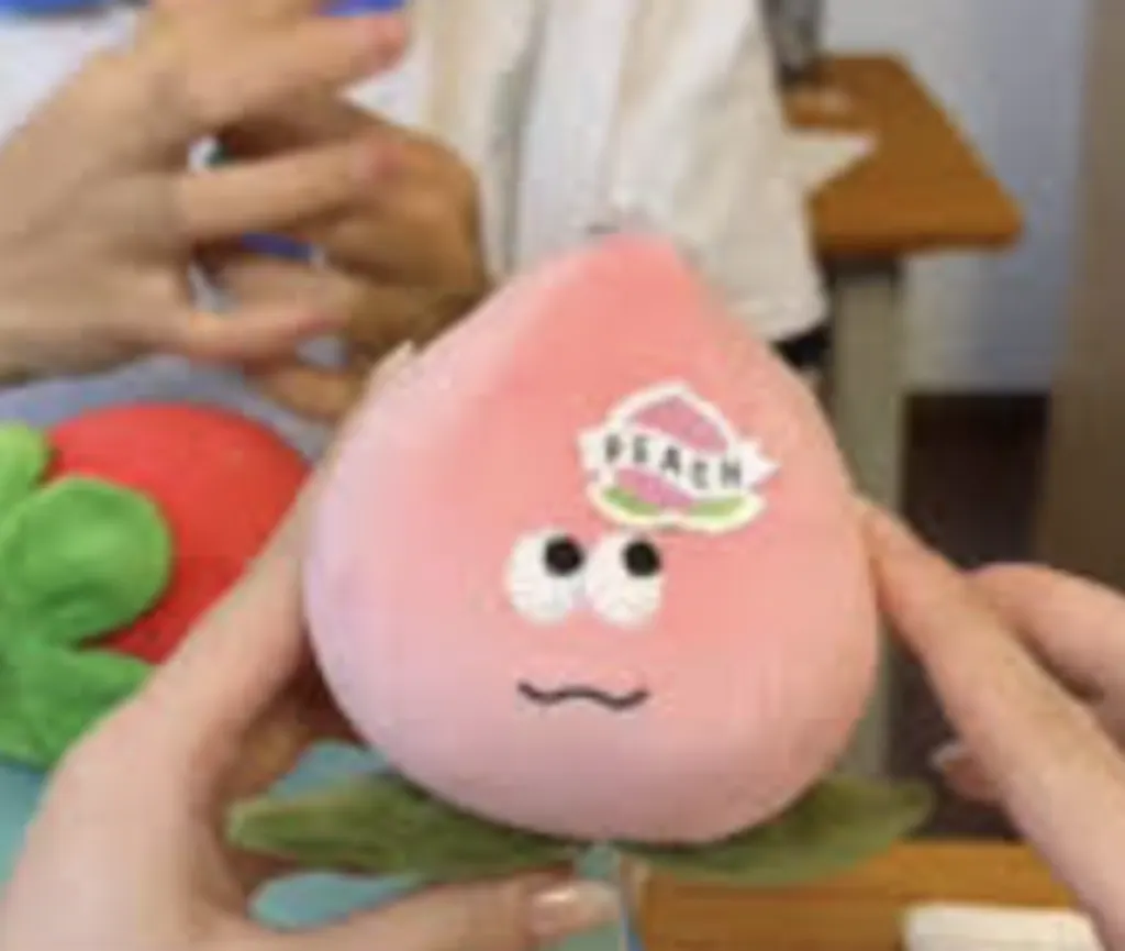 Peach Plush Toy