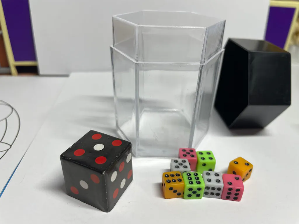 Explosion Dice Mini Colorful Bomb Dice