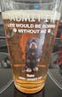 Admit it ! Life would be boring without me - Personalized Custom Beer Glass