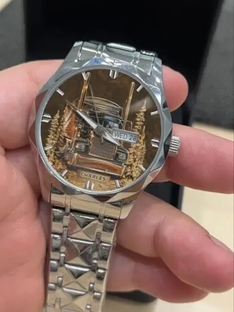 Customized Truck Driver Watch
