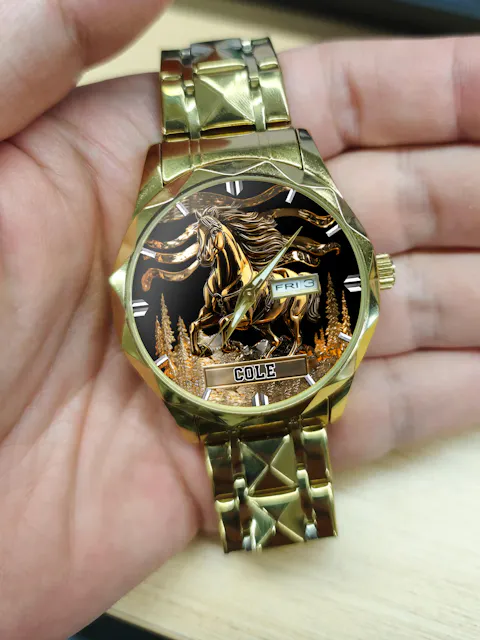Customized Horse Watch - Capture Their Wild Spirit
