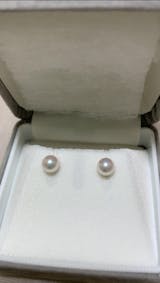パール イヤリング ピアス 8.5-9mm
