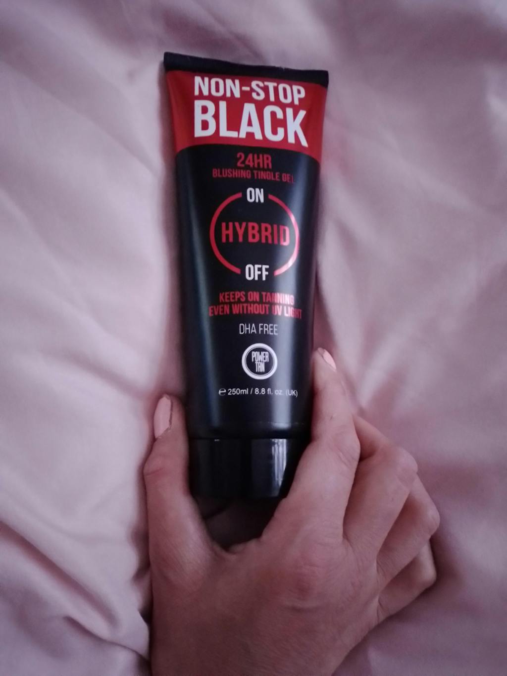 NonStop Black Hybrid Tingle Gel Sunbed / Indoor Tanning Tan Junkie