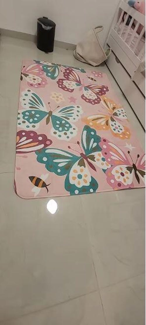 Tapis Chambre Enfant Papillon