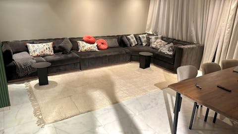 Grand Tapis Beniourain Blanc Sur Mesure XL