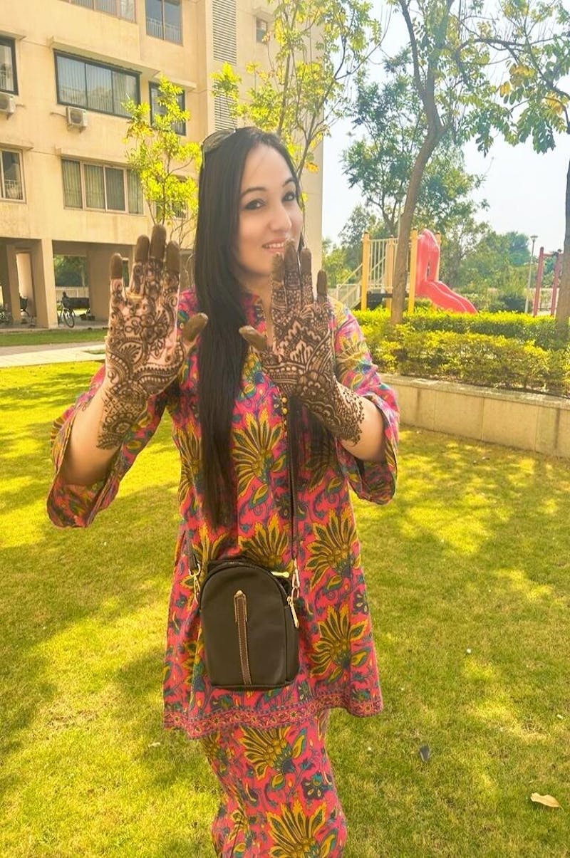 Pink And Yellow Floral Co-ord Set