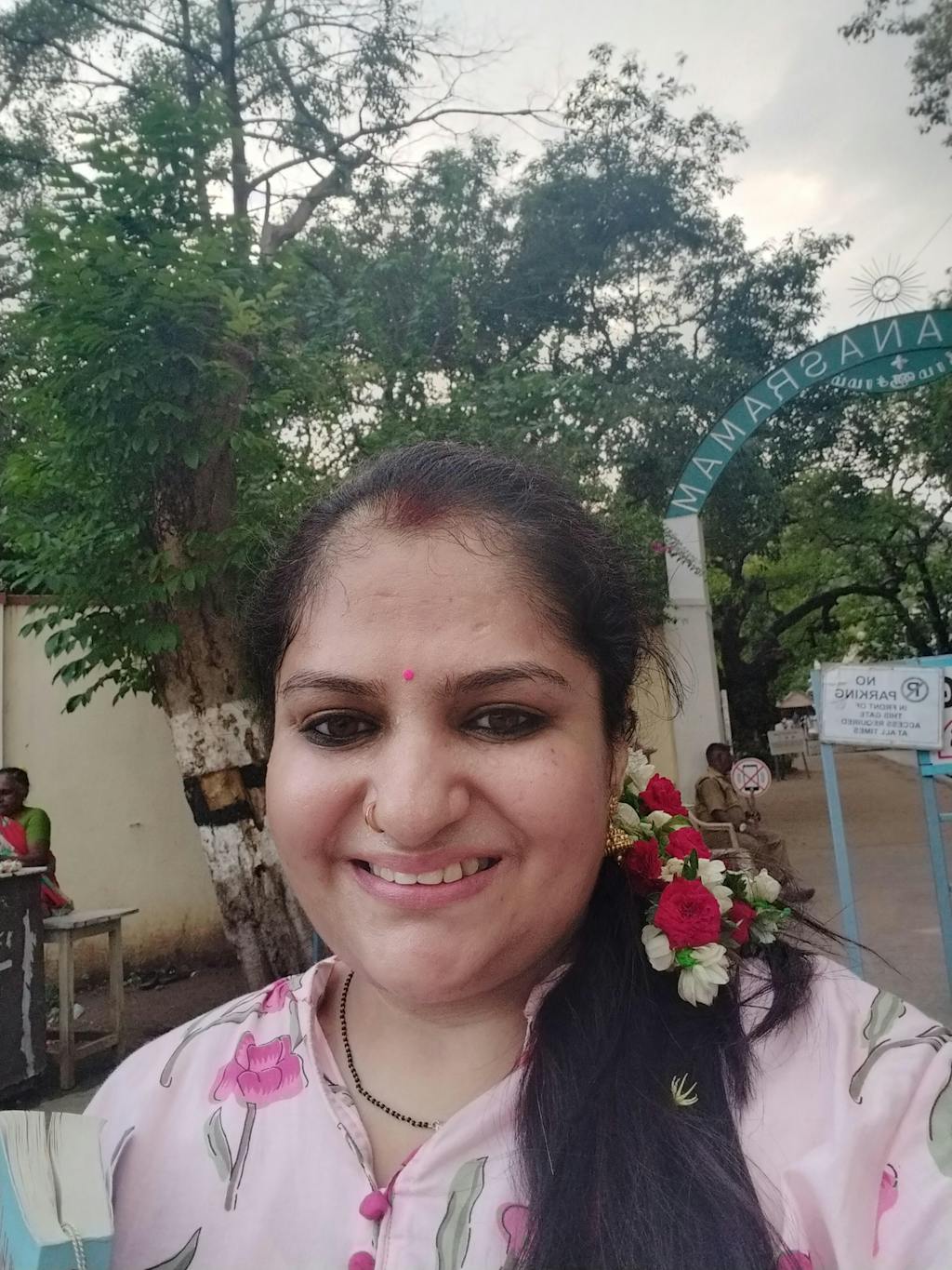 Pink Rose Floral Printed Co-ord Set