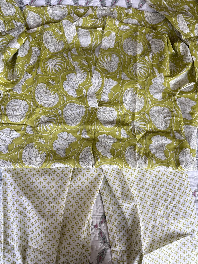 Light Green Paisley Printed Co-ord Set