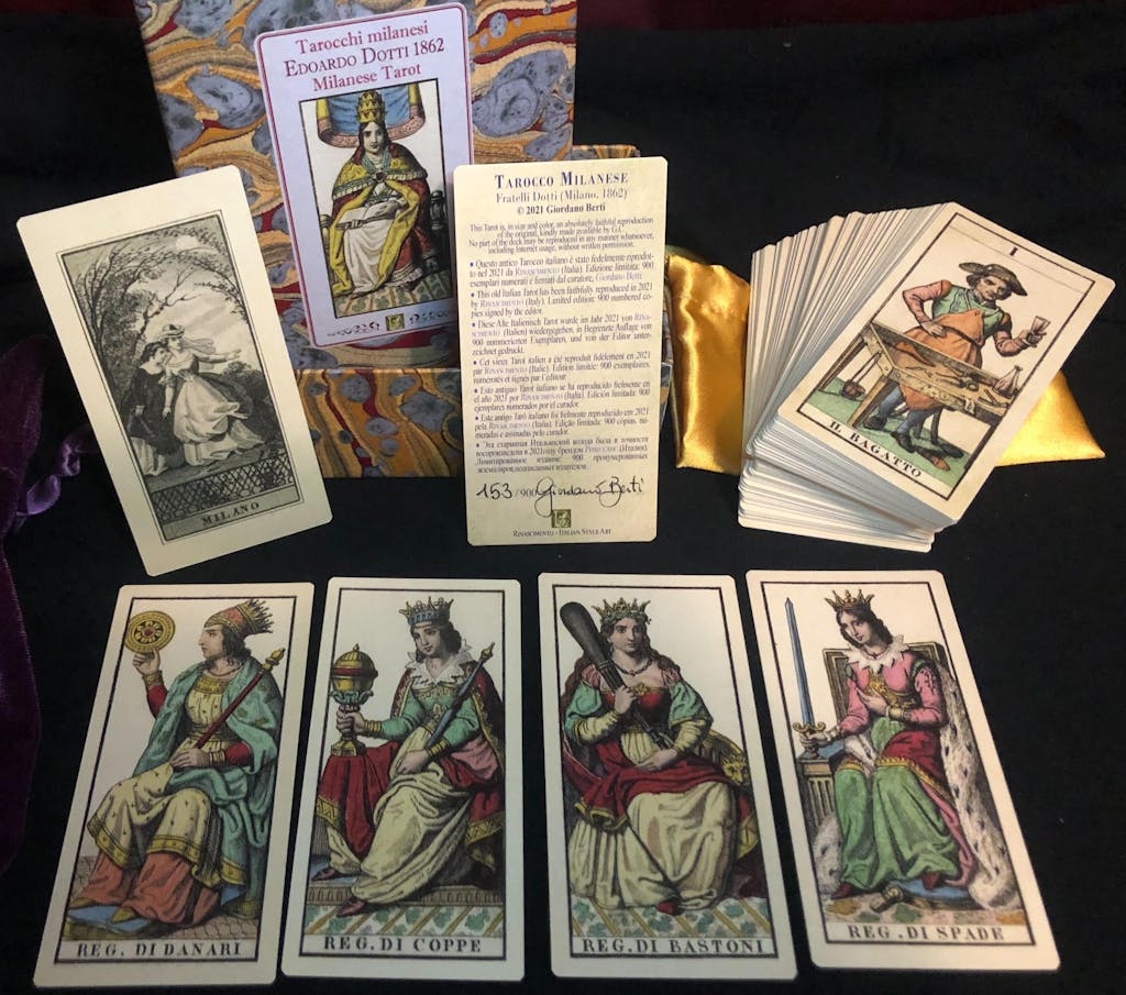 Milanese Tarot By Dotti 1862 — Tarotarts