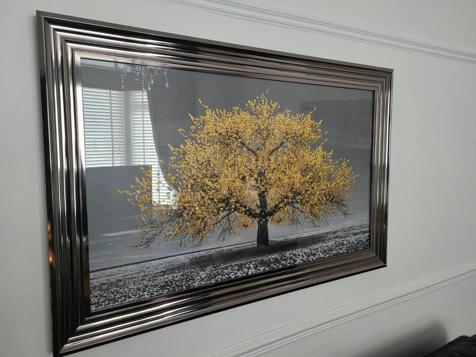Yellow Cherry Tree Framed Picture Taskers Online Store, Liverpool