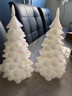 LED Christmas Tree Candle - 19cm