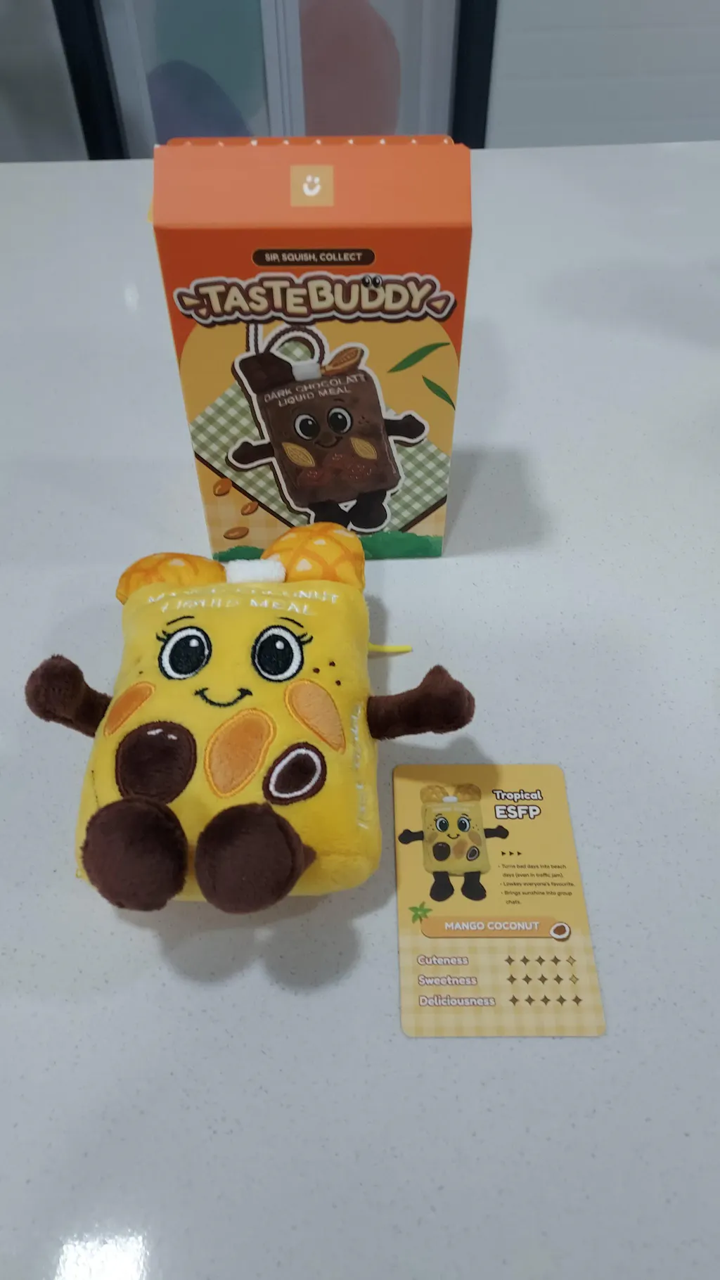 [Not For Sale] Taste Buddy Plush Keychain Blind Box