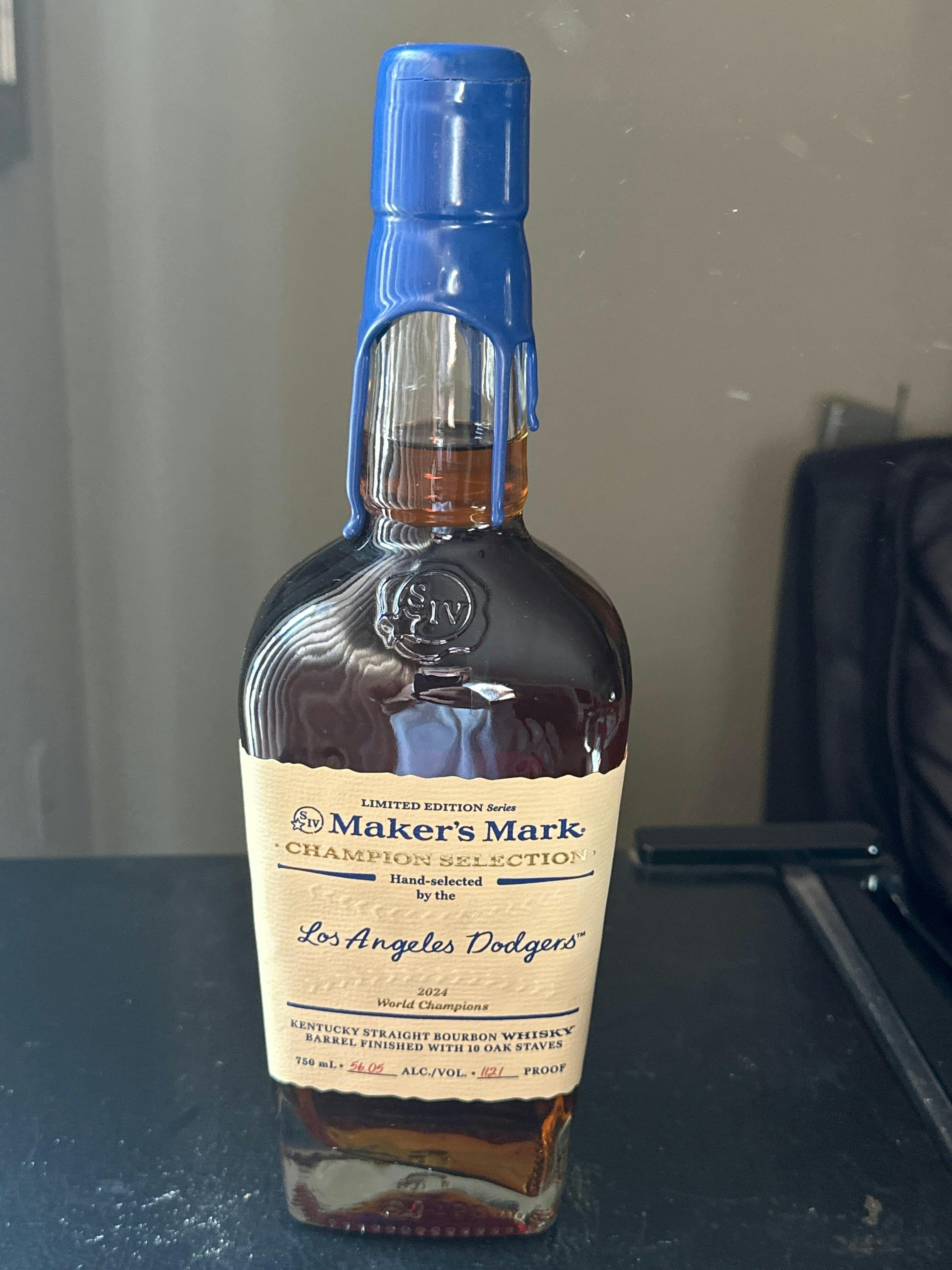 Maker's Mark Kentucky Straight Bourbon Limited Dodger Edition 2025