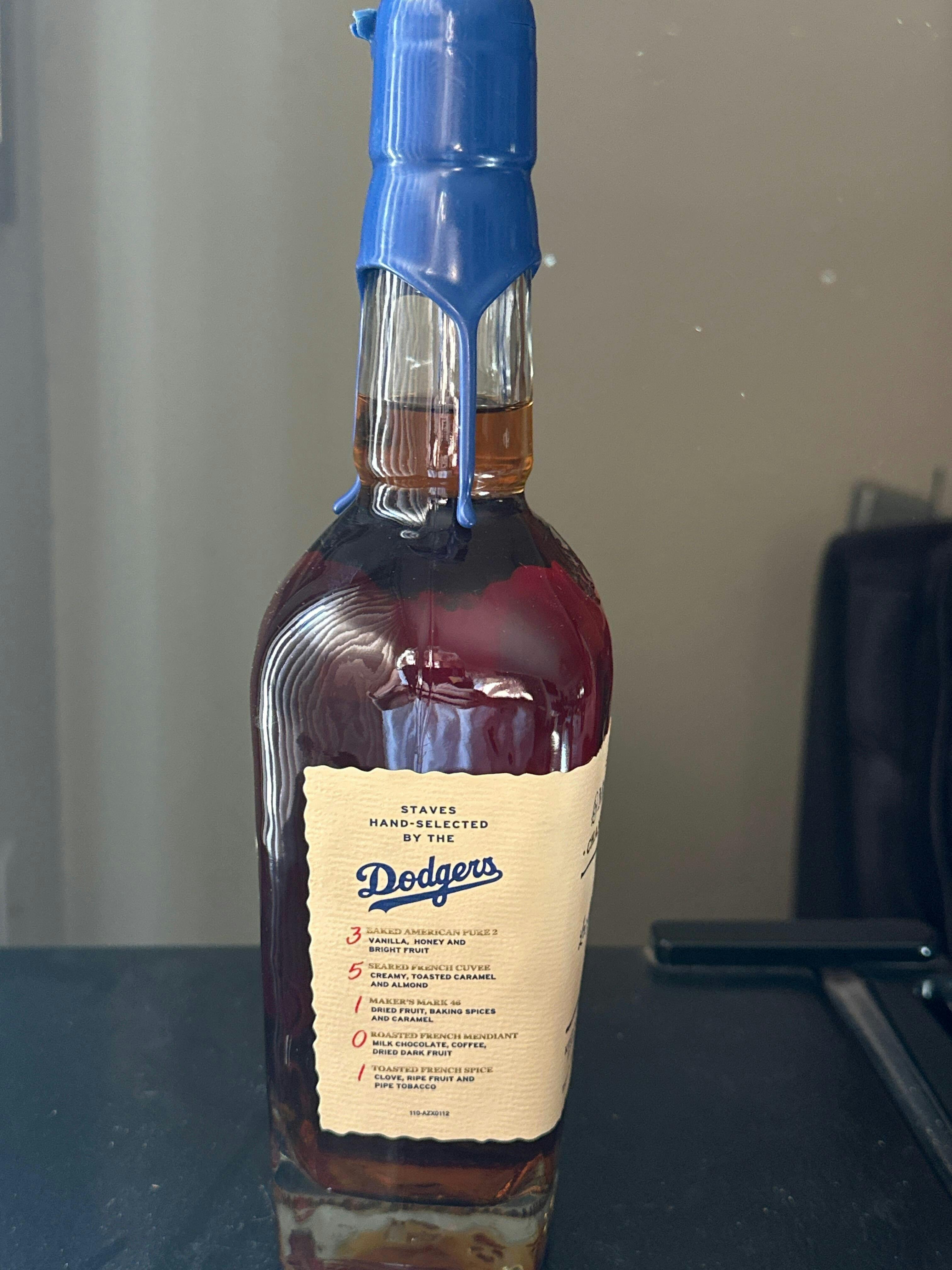 Maker's Mark Kentucky Straight Bourbon Limited Dodger Edition 2025